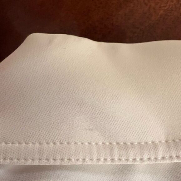 NWT Reiss Sabine white Moto biker jacket sz 8 - Picture 7 of 8